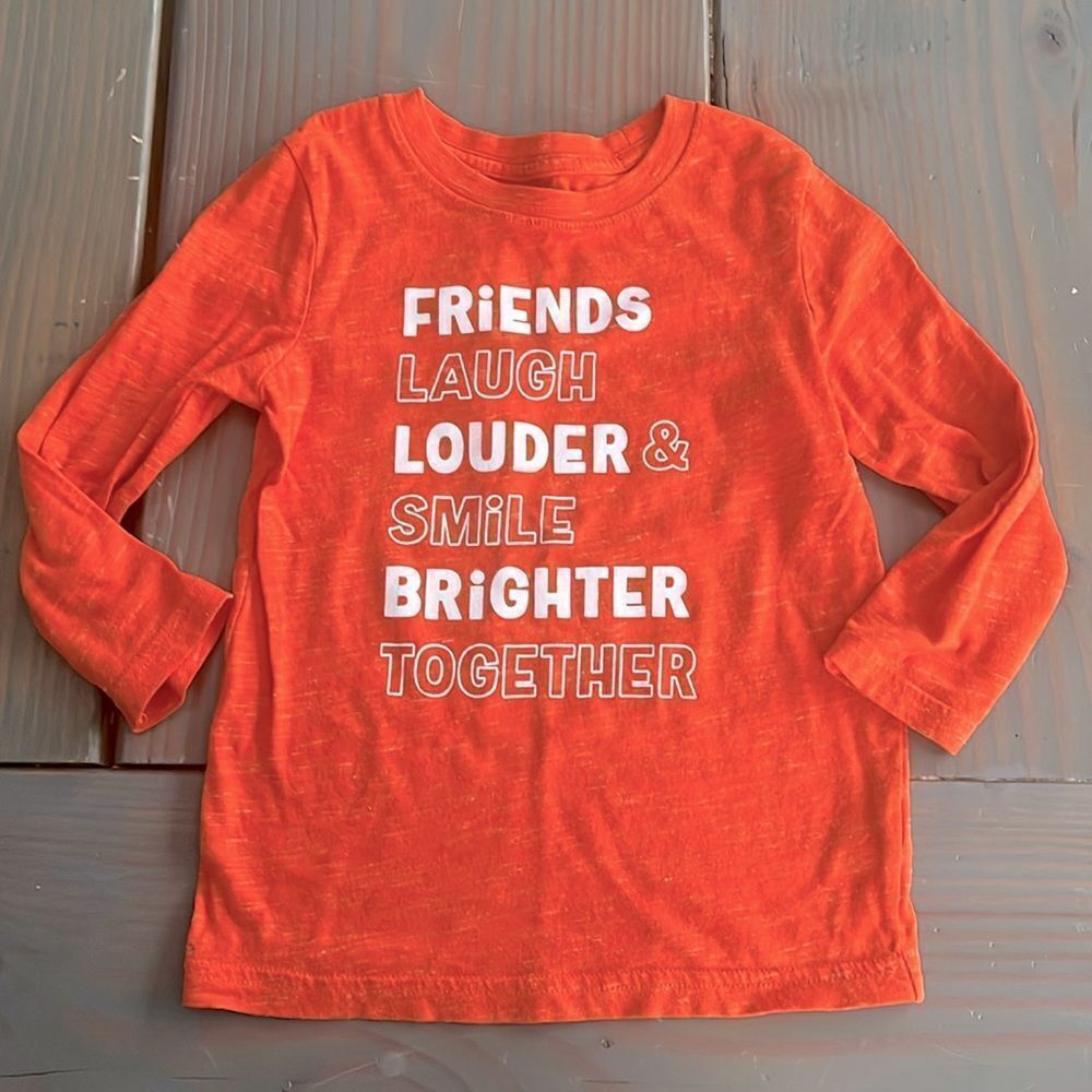 3/$15 Orange Long Sleeve Shirt